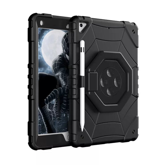 For iPad 5th generation case 2 n 1 Silicone case with bracket Decompression turntable